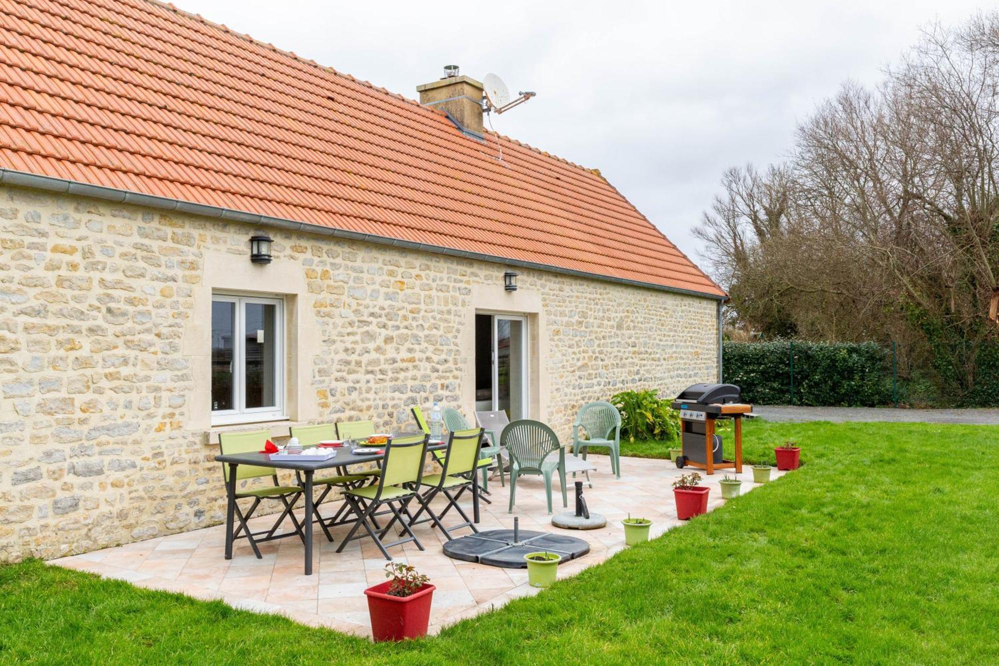 La Pecherie D'Utah Audouville-la-Hubert Exterior foto